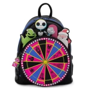 Image of Loungefly Disney Nbc Oogie Boogie Wheel Mini Backpack