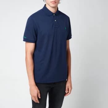 Image of Polo Ralph Lauren Mens The Earth Polo Shirt - Newport Navy - M