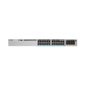 Image of Cisco Catalyst C9300-24T-A network switch Managed L2/L3 Gigabit Ethernet (10/100/1000) Grey 1U Power over Ethernet (PoE)