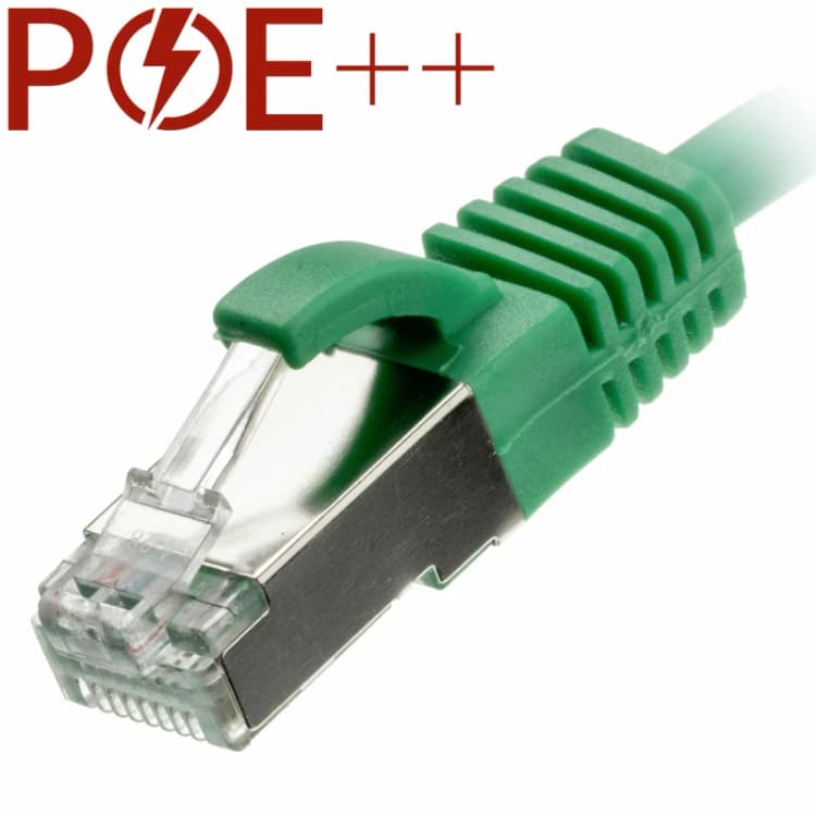 Image of Cablenet 0.3m Cat6a RJ45 Green U/FTP LSOH 30AWG Slim Snagless Booted P