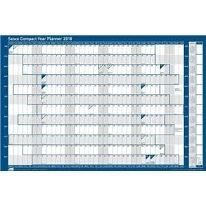 Image of Original Sasco 2017 Unmounted Compact Year Planner Landscape