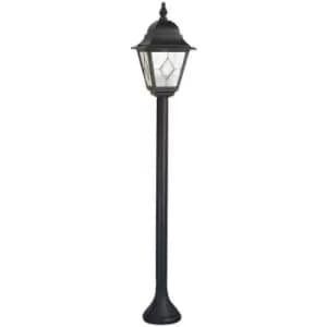 Image of Elstead Norfolk - 1 Light Outdoor Bollard Lantern Black IP43, E27