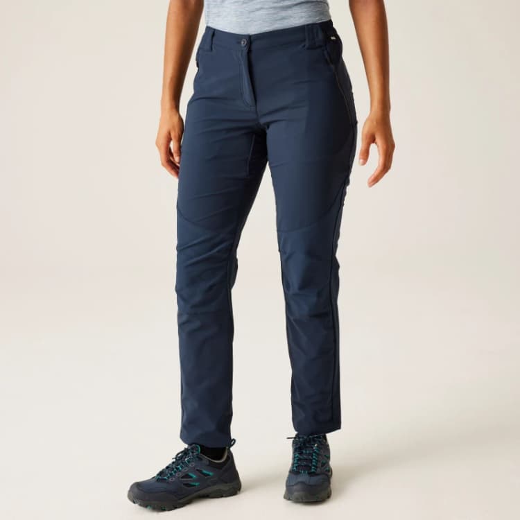 Image of Womens hiking Trousers Regatta Questra V Bleu Female 46