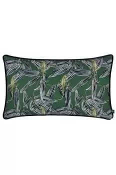 Image of Ebon Wilds Nkiru Piped Polyester Filled Cushion