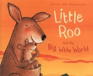 Image of Little Roo and the Big Wide World by Guido Van Genechten Paperback