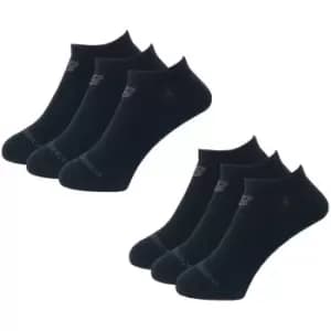 Image of New Balance 6Pk P NoShw Sck 00 - Black