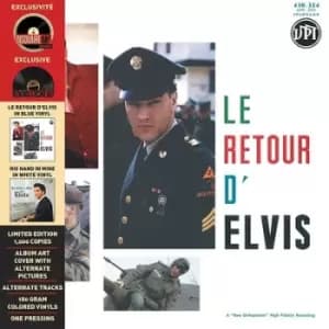 Image of Le Retour DElvis/His Hand in Mine by Elvis Presley Vinyl Album