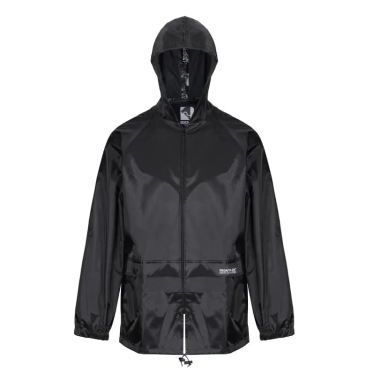 Image of Regatta Mens Stormbreak Waterproof Durable Mid Length Jacket S - Chest 37-38' (94-96.5cm) Black W408-800-S