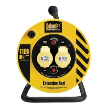 Image of Defender 25M 1.5MM 110V Light Industrial Reel - Defender Power And Light