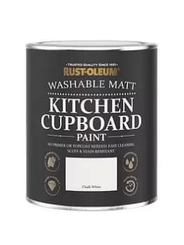 Image of Rust-Oleum Kitchen Cupboard Paint - Chalk White