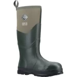 Image of Muck Boots Unisex Adults Chore Max S5 Safety Welllington (10 UK) (Moss) - Moss