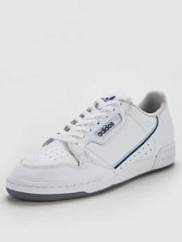 Image of adidas Originals Continental 80 - White/Navy, Size 10, Men