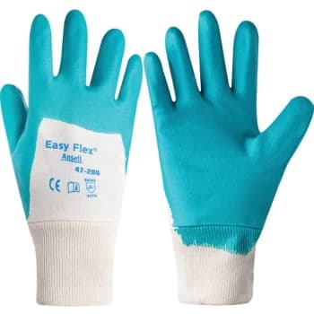 Image of 47-200 Easy Flex Nitrile Gloves Size 9 - Ansell