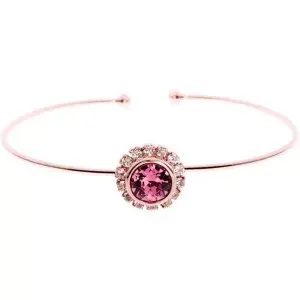 Image of Ted Baker Jewellery Crystal Daisy Ultrafine Bangle JEWEL TBJ855-24-55