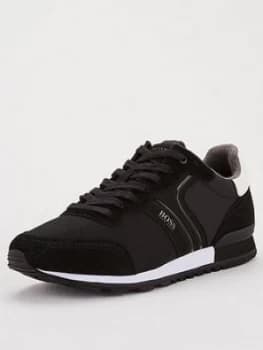 Image of Hugo Boss Parkour Runner Trainers Black Size 6 Men