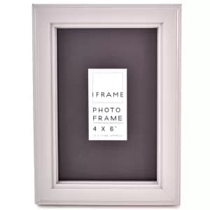 Image of iFrame Grey Wood Finish Photo Frame A4