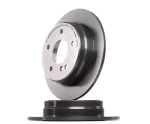 Image of PAIR PAINTED BREMBO BRAKE DISCS 08.4738.21