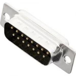 Image of D SUB pin strip 180 Number of pins 15 Solder bucket MH Connec