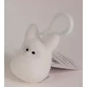 Image of My Neighbor Totoro Plush Backpack Clip Totoro white 6 cm