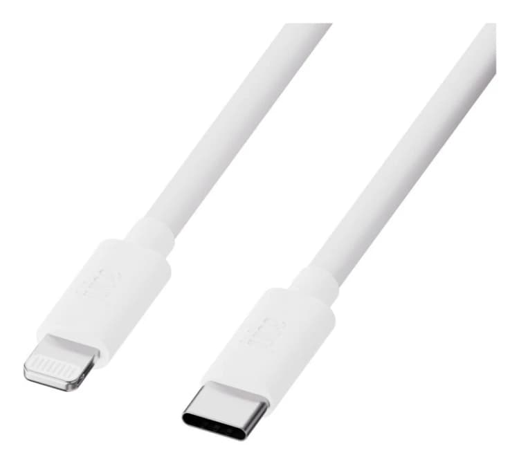 Image of Juice Juice JUI-CABLE-LIGHT-TYPEC-1M-RND-ECO-WHT-BUL lightning cable White JUI-CABLE-LIGHT-TYPEC-1M-RND-ECO-WHT-BUL
