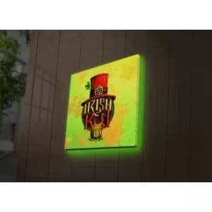 Image of 2828DACT-37 Multicolor Decorative LED Lighted Canvas Painting