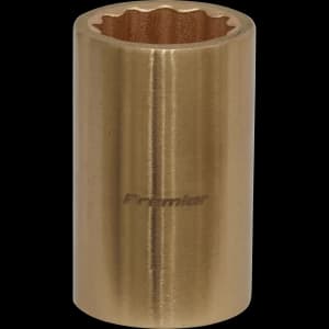 Image of Sealey 1/2" Drive Non Sparking Bi Hexagon Socket Metric 1/2" 17mm