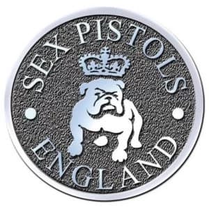 Image of The Sex Pistols - Bull Dog Pin Badge