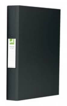 Image of Q Connect A4 2 Ring Binder Pp Blk - 10 Pack