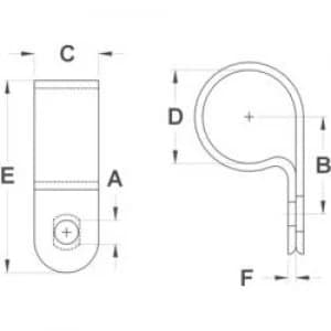 Image of Fastener Screw fixing White KSS 54