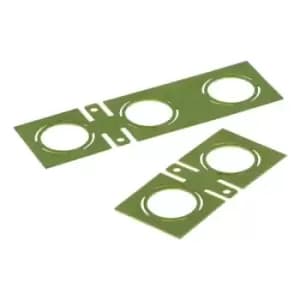 Image of Wiska COMBI Earthing Plate for Combi / KA Enclosures Brass - 10101476