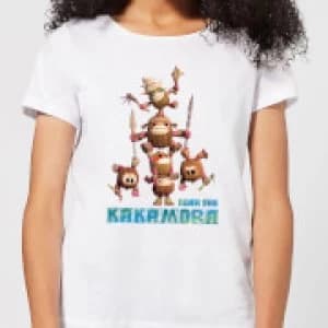 Image of Moana Fear The Kakamora Womens T-Shirt - White - 3XL