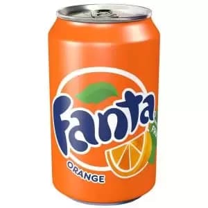 Image of Fanta Orange Soft Drink Can 330ml Ref N001529 Pack 24 169922