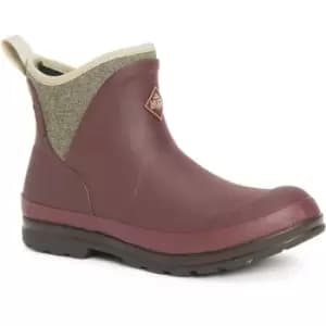 Image of Muck Boots Womens/Ladies Originals Herringbone Wellington Boots (4 UK) (Rum Raisin) - Rum Raisin