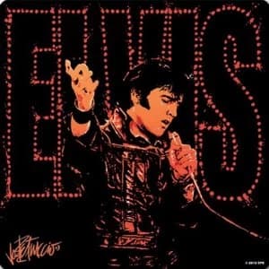 Image of Elvis Presley - 68 Special Single Cork Coaster