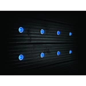 Image of Wickes Blue LED Deck Lights 30mm 40W - Pack of 8