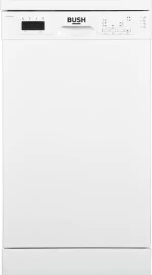 Image of Bush BFSLSAE9W Slimline Freestanding Dishwasher