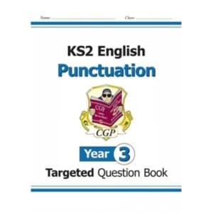 Image of KS2 English Targeted Question Book: Punctuation - Year 3 by CGP Books (Paperback, 2014)