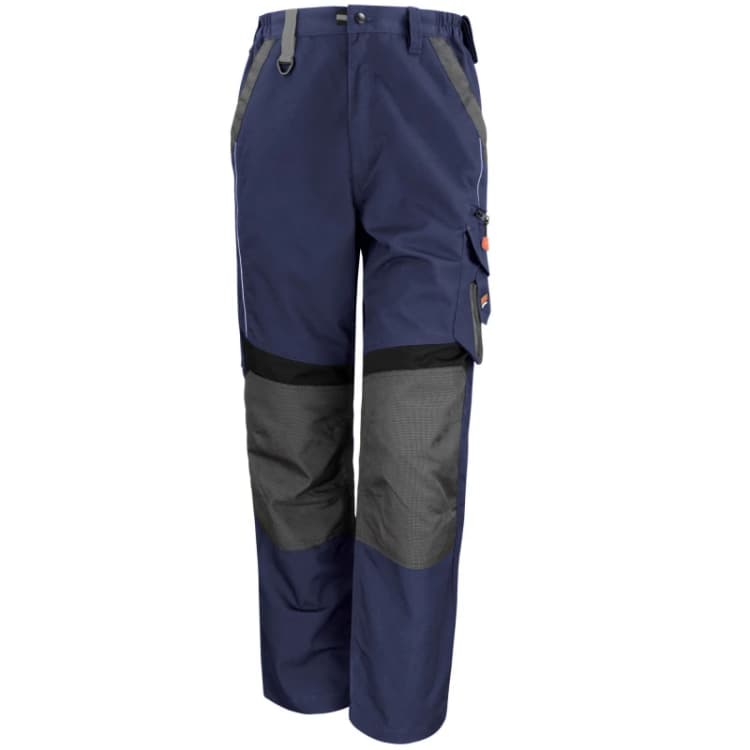 Image of Result Result Men Technical Trousers in Navy Size: Medium Navy M Male 5063470737598