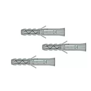 Image of Moderix Wall Plug 3 Way Expansion Window Door Frame Concrete Brick Rawl - Size 1