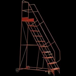 Image of Sealey Mobile Safety Step Ladder 9