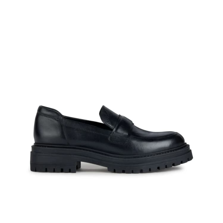 Image of Geox Womens moccasins Geox Iridea Noir Female 35