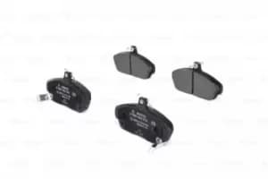 Image of Bosch 0986424214 BP097 Brake Pad Set Disc Brake Front Axle