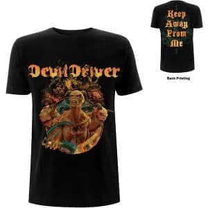 Image of DevilDriver - Keep Away from Me Unisex Large T-Shirt - Black