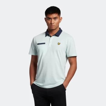 Image of Mens Aviemore Polo - Acid Blue - L