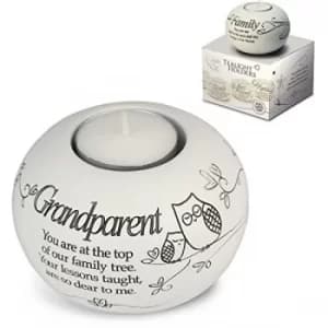 Image of Said with sentiment 7321 Grandparent Tea Light Holder