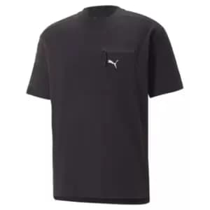 Image of Puma ROAD Tee - Black