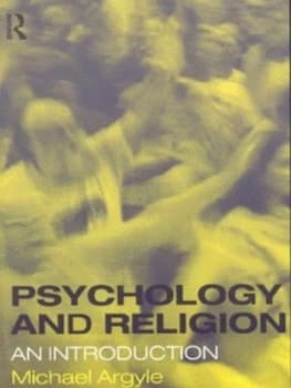 Image of Psychology and Religion by Michael Argyle Paperback
