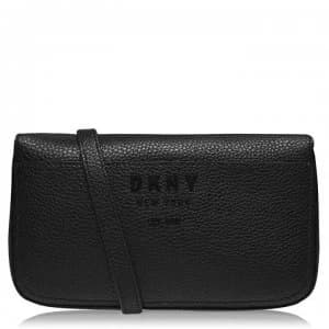 Image of DKNY Zip Crossbody Bag - BlackVicuna BVJ