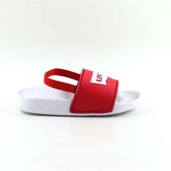 Image of Levis Batwing Kids Sliders - White