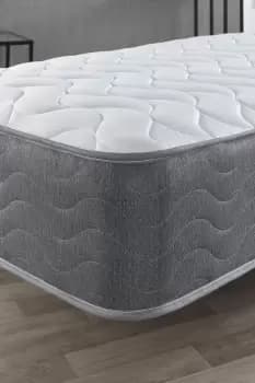 Image of Double Comfort Cool Relief Hybrid Mattress - Size: Small Double - White